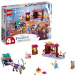 LEGO Disney Frozen II Elsa’s Wagon Carriage Adventure 41166 Building Kit with Elsa & Sven Toy Figure, New 2019 (116 Pieces)