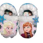 Disney Girls’ Frozen Elsa Anna Snowflake Slippers
