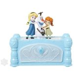 Disney Frozen Musical Jewelry Box with Do You Want to Build A Snowman Song, Watch Anna & Elsa Built Olaf! Snowflake Ring Included! Perfect Birthday, Christmas, Hanukkah Gift – for Girls Ages 3+