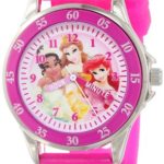 Disney Kids’ PN1051 Disney Princess Watch with Pink Band
