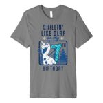 Disney Frozen Chillin’ Like Olaf On My 7th Birthday Premium T-Shirt