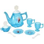 Disney Frozen Tea Set for Girls – 10Piece Tea Party Set – Pretend Tea Time Play Kitchen Toy – Ages 3+