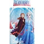 Disney Frozen 2 Sleeping Bag with Pillow Set, Featuring Anna & Elsa