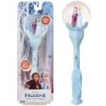 Frozen 2 Sisters Musical Snow Wand Costume Prop Scepter, Plays “Into The Unknown” Perfect for Child Costume Accessory, Role Play, Dress Up or Halloween Party