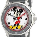 Disney Kids’ MK1242 Mickey Mouse Analog Display Analog Quartz Grey Watch
