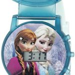 Disney Kids’ FZN3821SR Digital Display Analog Quartz Blue Watch