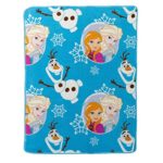 Disneys Frozen Olaf Hugger and Elsa Anna Throw Set