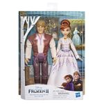 Disney Frozen Anna & Kristoff Fashion Dolls 2 Pack, Outfits Featured In The Frozen 2 Movie