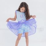 Disney Frozen Elsa Toddler Girls Sleeveless Romper & Skirt Set Purple 3T