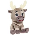 Just Play Disney Frozen Talking 6 Inch Small Plush Toy, Sven, Stuffed Animal, Reindeer, Kids Toys for Ages 3 Up