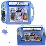 Innovative Designs Frozen 2 Roller Art Desk – Disney Frozen Art Case for Kids, Arts and Crafts Mess Free Coloring Activities for Kids, Roller Art Paper, Crayons, Markers, and Stickers Set – 20+ Pieces