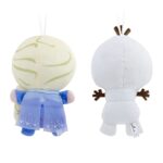 Hallmark Disney Frozen Elsa and Olaf Plush Christmas Ornaments, Set of 2 (0003HCM1115)