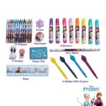 Disney Frozen 2 Kids Deluxe Activity Set with Carrying Tin, Coloring Sheets, Tattoos, Stickers, & Art Supplies