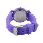 Disney Frozen Kids’ Plastic Time Teacher Analog Quartz Silicone Strap Watch