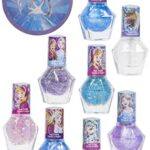 Townley Girl Disney Frozen Non-Toxic Peel-Off Nail Polish Set with Glittery and Opaque Colors with Nail Gems for Girls Kids Ages 3+, Perfect for Parties, Sleepovers and Makeovers, 18 Pcs