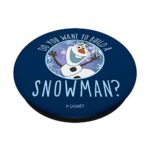 Disney Frozen Olaf Do You Want To Build A Snowman PopSockets PopGrip: Swappable Grip for Phones & Tablets