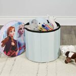 Fresh Home Elements Disney, 15 toy box ottoman storage, Round Frozen 2