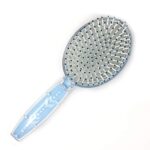 Frozen 2 Girls Snowflake Confetti Hair Brush, Silver