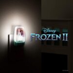 Disney Frozen 45670 LED Night Light, Anna and Elsa, Princess, Plug-in, Dusk-to-Dawn Sensor, Girl’s Room Décor, UL-Certified, Ideal for Bedroom, Nursery, Bathroom, Kid’s Playroom
