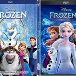 Disney’s Frozen DVD Double Feature One 1 & Two 2 Includes Frozen Glossy Print Art Card