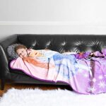Franco Kids Bedding Super Soft Micro Raschel Blanket, 62 in x 90 in, Disney Frozen 2
