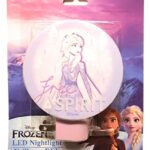 Disney Frozen Licensed Character LED Nightlight – Elsa Free Spirit Edition