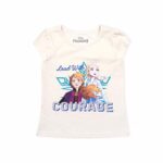 Disney Frozen Girls T-Shirt, Zip Up Hoodie and Legging Pants Set for Toddler and Little Kids – White/Grey/Navy/Blue
