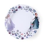 Glad for Kids Disney Frozen 8.5” Paper Plates | Disney Frozen Paper Plates, Kids Snack Plates | Anna and Elsa Paper Plates for Everyday Use, 8.5” Paper Plates 40 Ct