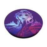 Disney Frozen 2 Elsa Split Gradient Portrait PopSockets PopGrip: Swappable Grip for Phones & Tablets