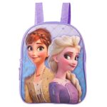 Walt Disney Studio Frozen MINI Backpack For Girls, Kids ~ 4 Pc Bundle With 11In School Bag, 300 Stickers, Coloring Pages, Disney Frozen backpack (Anna Elsa Supplies Travel Set),