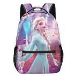 LZYUNAZ Girls Backpack, School Backpack Cartoon Backpack Lightweight Durable Laptop Backpack for School Travel Camping (Pink)