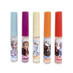 Lip Smacker Disney Frozen 2 Liquid Flavored Lip Balm Party Pack | Dry Lips | For Kids, Men, Women | Stocking Stuffer | Christmas Gift, Set of 5