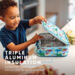 Simple Modern Disney Kids Lunch Box for Toddler | Reusable Insulated Bag for Girls, Boys | Meal Containers for School with Exterior and Interior Pockets | Hadley Collection | Frozen Elsa’s Snowflake