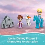 LEGO Disney Frozen 2 Elsa and The Nokk Storybook Adventures 43189 Building Toy – Movie-Inspired Portable Playset Travel Toy with Micro Dolls and Olaf Figure, Gift for Kids, Boys, and Girls Ages 5+