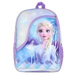 Disney Frozen Elsa 16″ Girls Bag School Travel Backpack With Reflective Designs