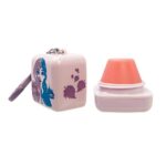 Lip Smacker Disney Frozen II Anna Cube Flavored Lip Balm Keychain, Anna Magical Berry, Clear, For Kids