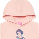 Amazon Essentials Disney | Marvel | Star Wars | Frozen | Princess Girls’ Fleece Pullover Hoodie Sweatshirt, Snow White, Medium