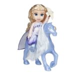 Disney Frozen Elsa Doll Petite Snow Queen & Water Nokk Horse Gift Set