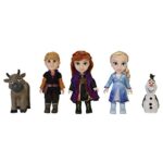 Disney Frozen 2 Petite Dolls Gift Set – Includes Elsa, Anna, Kristoff, Olaf & Sven! 6 inches