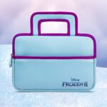 Pebble Gear Disney Frozen Kids Laptop Carry Bag – Universal – Fits 7 Inch Tablets – for Travel and Holidays – Storage for Toys, Headphones, Tablets – Storage Pocket