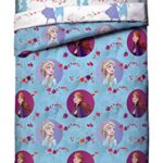 Jay Franco Disney Frozen 2 Sister Dots 7 Piece Full Size Bed Set – Includes Comforter & Sheet Set Featuring Elsa and Anna- Super Soft Bedding Fade Resistant Microfiber (Official Disney Product)