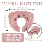 Disney Princess “Loving Life” Folding Potty Seat – Travel Potty Training Seat