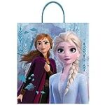 Frozen Anna & Elsa Plastic Loot Bag | 16″ x 14″ | 1 Pc.