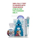 KHOI1971 Wall AC Adapter Power Cable Cord Compatible with Disney Frozen Magical ICE Palace Karaoke Machine Charger AC Adapter NOT Created or Sold by Disney Frozen