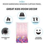 Disney Frozen Kids Room Darkening Window Curtain Panel, 42 in x 63 in, “Official” Disney Product By Franco
