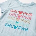 Amazon Essentials Disney | Marvel | Star Wars | Frozen | Princess Women’s Short-Sleeve T-Shirts (Previously Spotted Zebra), Pack of 4, Minnie/Girl Power, Medium