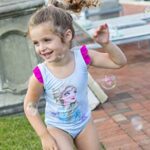 Disney Frozen Elsa Anna Toddler Girls Swimsuit Set: Rash Guard Bikini Skirt One-Piece Frozen 2 S20 3T