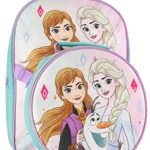 Disney Kids Backpack and Lunchbag Set Frozen Multicolored