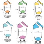 Disney Frozen 2 Anna Elsa Toddler Girls 6 Pack Socks with Grippers (Small (4-6), Blue)