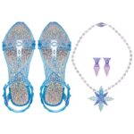 Disney Frozen Frozen 2 Elsa Epilogue Accessory Set, Pretend Playset Includes Pair of Shoes, Earrings & Necklace, Perfect for Any Elsa Fan! for Girls Ages 3+
